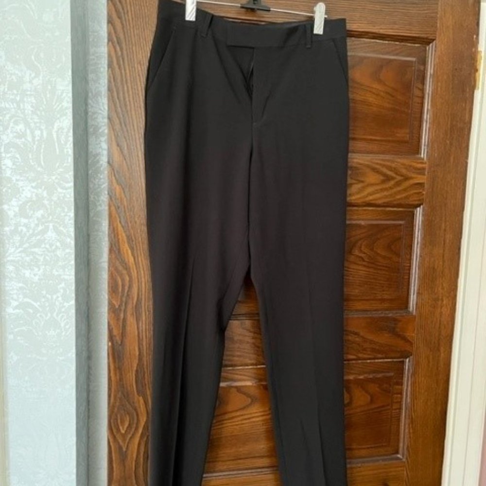 Boys size 20 Black dress pants- worn twice- calvin Klein